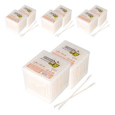 가성비으뜸 다용도 멸균 종이 면봉, 4개, 300개입