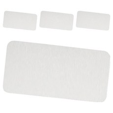 矽藻土托盤杯墊 A款 8 x 16 cm, 4個, 白色