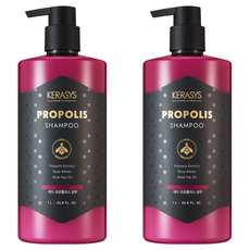 KERASYS 紅蜂膠髮根護理洗髮精 蜂膠香, 2個, 1L