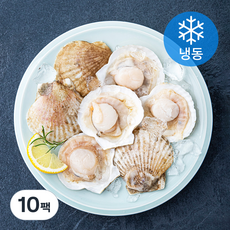 씨픽 손질 반가리비 (냉동), 180g(5~6마리), 10팩
