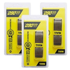 TAAN 泰昂 緩衝孔握把布 TW-090, 3個, 黑藍色