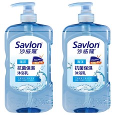 Savlon 沙威隆 抗菌保濕沐浴乳 海洋, 850g, 2瓶