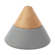 lille vulkan 花插擺飾 混凝土小擺件, 灰色