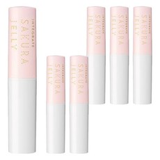 INTEGRATE 護唇精華 櫻花潤色 含香橙精油 預防乾燥 持續保濕, 2.4g, 6支