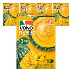 보노 단호박 스프, 63g, 5개