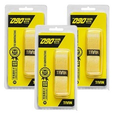 TAAN 泰昂 墊孔握把 TW-090, 3個, Yellow Orange