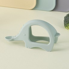 네오플램 유아용 베베 초기 이유식 스푼, 민트, 1개