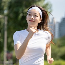 Diveco 運動髮帶, 1個, 白色