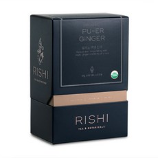 RISHI 普洱薑茶, 60g, 1盒, 1盒