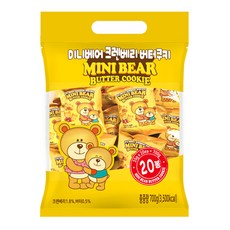 미니베어 크렌베리 버터쿠키, 700g, 1개