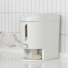 Hayang Living 密封真空米桶 B006, 1個, 混合色