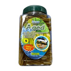 A star Aged 五星高齡犬用潔牙骨 螺旋設計 含鯊魚軟骨素及葡萄糖胺, 1桶, Tuna, 1.1kg