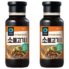 청정원 명가 소불고기 양념, 500g, 2개