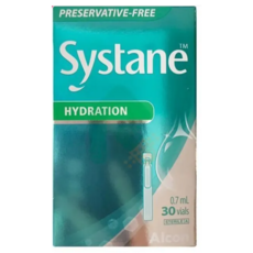 美國 Alcon 法國廠視舒坦玻尿酸潤濕液 30支, 21ml, 1盒