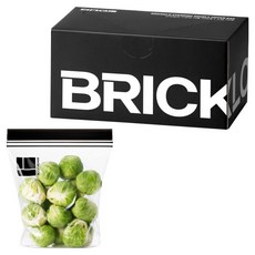 BRICKGLO Bric Lock 加厚站立式雙層冷藏冷凍兩用夾鏈袋, 小(S), 1個, 70入