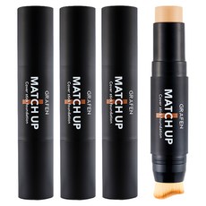 GRAFEN 完美遮瑕粉底棒, 21 Light Beige, 3支