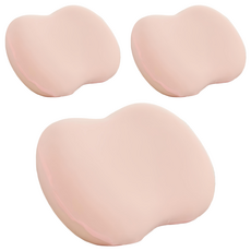 sweet store 柔軟睡眠記憶棉頸椎枕, 3個, 粉色