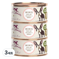 테라카니스 강아지 미니 습식사료, 칠면조+샐러리, 100g, 9개