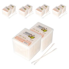 가성비으뜸 다용도 멸균 종이 면봉, 10개, 300개입