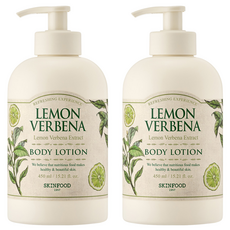 스킨푸드 레몬 버베나 바디 로션, 450ml, 2개