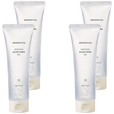 아로마티카 수딩 알로에 베라 젤, 180ml, 4개
