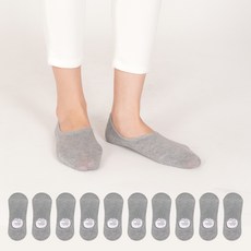 가나양말 남성용 두겹 무지 페이크삭스 덧신 144N 10켤레