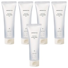아로마티카 수딩 알로에 베라 젤, 180ml, 5개