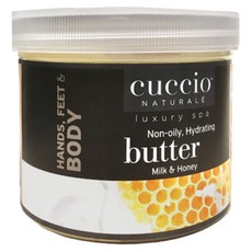 CUCCIO 古希歐 高效保濕乳霜 26oz 牛奶蜂蜜身體乳霜, 1罐