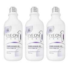 아이원케어 프리미엄 렌즈 식염수, 3개, 360ml