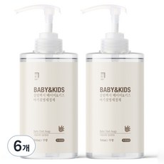 Homekeeping 嬰幼兒奶瓶清潔液 無香, 500ml, 6瓶