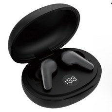 Kinyo 5.0 高感立體聲藍牙耳機 充電盒29g + 耳機8g 8 x 14 x 3.5cm, BTE-3940, 黑色
