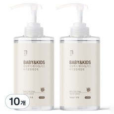 Homekeeping 嬰幼兒奶瓶清潔液 無香, 500ml, 10瓶