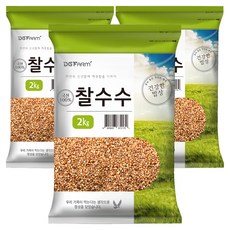 건강한밥상 국산 찰수수, 2kg, 3개