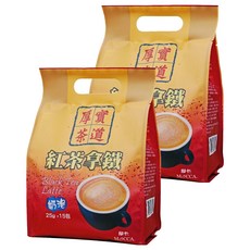MOCCA 摩卡 厚實茶道 紅茶拿鐵, 25g, 15包, 2袋