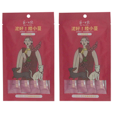 Pet Tomodachi 寵心出發 泥好!陸小蔓 天然蔬果肉泥 4條 低磷配方, 天然蔬果, 72g, 2包