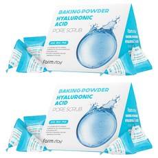 Farmstay 發酵粉透明質酸毛孔磨砂膏, 175g, 2個