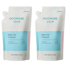 궁중비책 베이비 엉덩이 클렌저 리필, 250ml, 2개