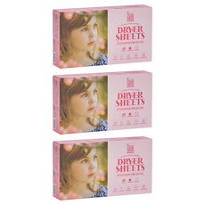 NATURE LOVE MERE 嬰幼兒衣物柔軟烘衣紙 櫻花香 40片, 80g, 3個