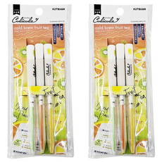 KUTSUWA Culiculu 旋轉色鉛筆組 DE002FU 水果, 3色, 2組
