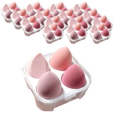 STAR CANDY 乾濕兩用美妝蛋 4個, 粉色, 16盒