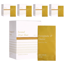 LAVOIR 衣物柔軟烘衣片 雞蛋花玉檀木香, 40片, 5個