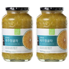 CHOLOCWON 濟州青橘茶醬, 1kg, 1罐, 2罐