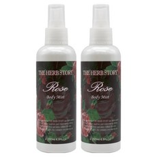 THE HERB STORY 身體噴霧 玫瑰, 200ml, 2個