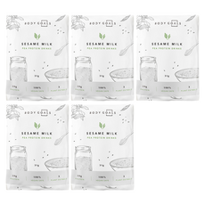 BODY GOALS 豌豆蛋白飲 芝麻歐蕾, 31g, 5包