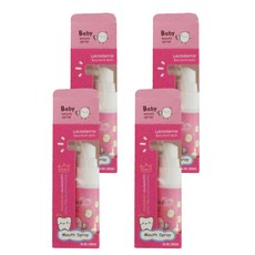 KU.KU Duckbill 酷咕鴨 寶寶乳鐵蛋白潔牙噴霧，添加木醣醇，食用級原料，全面口腔保護, 20ml, 4瓶