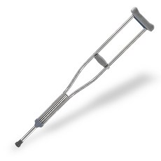 와이스필 보행 보조 알루미늄 목발, 1개