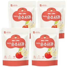 맛있는풍경 엄마가 선택한 순수사과, 4개, 30g