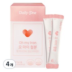 데일리원 오 마이 철분 30p, 4개, 60g
