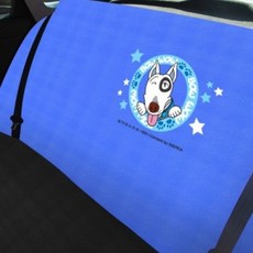 바우와우 차량용 뒷좌석 패션시트 경차, 블루, 1개