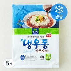 면사랑 가쓰오 냉우동 2인분 (냉동), 1.088kg, 5개